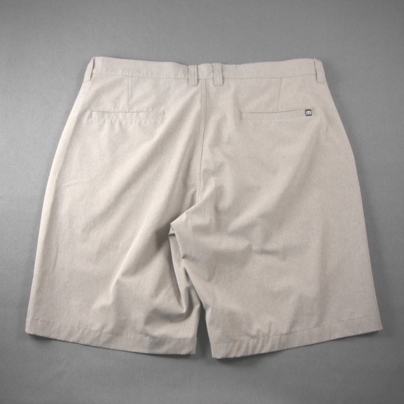 TravisMathew Beck Golf Shorts Mens 36 Performance 9" Preppy Minimalist - Picture 3 of 8